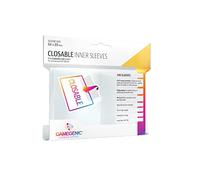 Asmodee Gamegenic Closable Inner Sleeves (100) - Multilanguage (Includes Spanish)