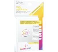 Gamegenic, Matte Mini American-Sized Sleeves, Sleeve Colour Code: Yellow