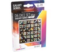 Galaxy Series - Mars - D6 Dice Set 12 mm (36 pcs) Blue/Orange