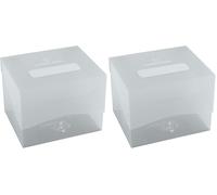 Asmodee Gamegenic Side Holder 100+ XL | Deck Box | Card Game Protector | Clear Plastic,Various,GGS25088ML (Pack of 2)