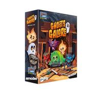 Asmodee Ghosts Galore Board Game - Build a spooky ghost house and haunted mine for monsters in a tile laying strategy game and route building for