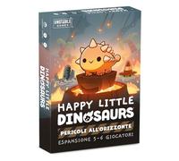 Asmodee: Happy Little Dinosaurs: Dangers on the Horizon, 8+ Years, 2-6 Players, Italian Edition