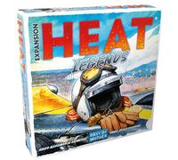 Asmodee | Heat: Legends | Board Game Expansion | Ages 10+ | 1-6 Players | 30-60 Minutes Playing Time