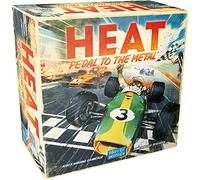 Asmodee | Heat: Pedal to the Metal | The Racing, Strategy Board Game for Families, Adults & Teens | Thrilling Grand Prix Fun with a Brilliant Tactical Twist | 1-6 Players, Ages 10+, 60 Minutes