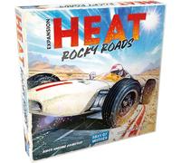 Asmodee | Heat - Rocky Roads | Board Game Expansion | Ages 10+ | 1-7 Players | 30-60 Minutes Playing Time