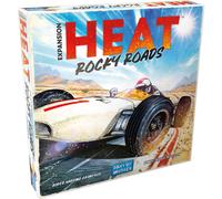 Asmodee | Heat - Rocky Roads | Board Game Expansion | Ages 10+ | 1-7 Players | 30-60 Minutes Playing Time