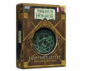 Asmodee - Horror A Arkham - Lovecraft Letter - Card Game based on Love Letter - Strategy and Deduction Game for Adults from 14 Years Old - 2 to 6 Players - 30 to 45 M - in English - Z-Man Games