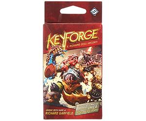 Asmodee- Keyforge Call of the Archons - Card Game Deck, Red, 10601