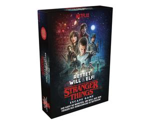 Asmodee Larousse, Stranger Things: Rettet Will und Elf!, Family Game, Puzzle Game, 2-8 Players, from 14+ Years, 60 Minutes, German
