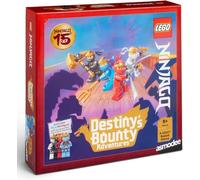 Asmodee LEGO Ninjago: Destiny’s Bounty Adventures! The official LEGO Ninjago board game. Cooperative adventure game for families. Play time 30 mins, for 2-4 players, Ages 8 and above, English