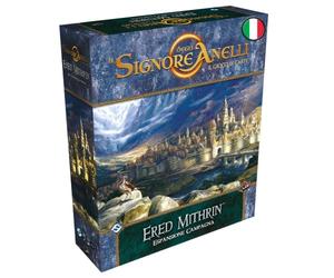 Asmodee: L'Lord of the Rings LCG, Ered Mithrin, Campaign Expansion, 14+ Years, 1-4 Players, Italian Edition
