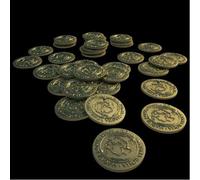 Asmodee Magna Roma: Metal Coins Set - Brand New And Sealed
