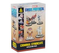 Asmodee, Marvel Crisis Protocol - Criminal Syndicate Affiliation Pack, Tabletop Miniatures Expansion, Ages 14 plus, 2 Players, 90 Minutes Playing Time