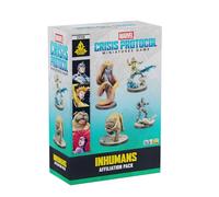 Asmodee, Marvel: Crisis Protocol - Inhumans, Affiliation Pack, EN Version, Tabletop Expansion for 2 Players from Age 14 with a Playing Time of 90-120 Minutes, Multilingual
