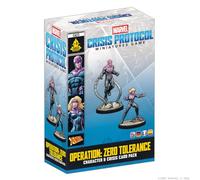Asmodee | Marvel: Crisis Protocol - Operation: Zero Tolerance Crisis Card Pack | Miniatures Game | Ages 14+ | 2 Players | 90 Minutes Playing Time
