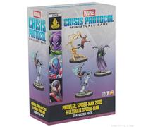 Asmodee | Marvel: Crisis Protocol - Prowler, Spider-Man 2099 & Ultimate Spider-Man | Board Game Expansion | Ages 14+ | 2 Players | 45+ Minutes Playing Time