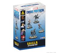 Asmodee | Marvel: Crisis Protocol - S.H.I.E.L.D Affiliation Pack | Miniatures Game | Ages 14+ | 2 Players | 90 Minutes Playing Time