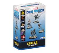 Asmodee | Marvel: Crisis Protocol - S.H.I.E.L.D Affiliation Pack | Miniatures Game | Ages 14+ | 2 Players | 90 Minutes Playing Time