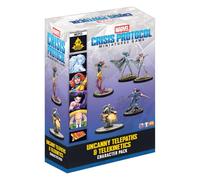Asmodee | Marvel Crisis Protocol: Uncanny Telepaths & Telekinetics Pack | Add powerful psychic mutants to your roster with these highly detailed, unassembled miniatures. Age 14+, 2 Players, 90 Mins.