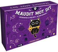 Asmodee - MAUDIT MOT DIT - Mood and Riddles Game - Board Game for Adults & Children from 12 years old - Laughs Guaranteed in the Evening - 3 to 6 players - 30 min - French Version