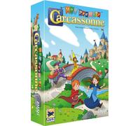 Asmodee - Mon Premier Carcassonne - Board Game for Children from 4 Years - Fun & Simplified Strategy Game with Tile Placement - 2 to 4 Players - 20 Minutes - In French - Hans