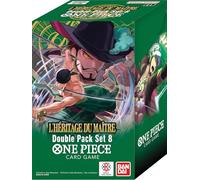 Asmodee - One Piece OP-12 Booster Double-Pack - Bandai - Board games - Trading Card Game - The Master's Legacy - 30 Min - in English