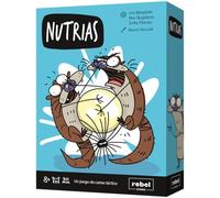 Asmodee Otter Tactical Card Game for 3 to 5 Players, Strategy Game for Ages 8 and Up with Games Approximately 20 Minutes, Fun Game with Otter for the Whole Family, Spanish