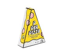 Asmodee - P for Pizza - Card and Board Game - Fun Word Game - Perfect for Family and Friends - 2-4 Players - 8+ Years - Italian Edition