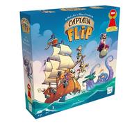 Asmodee PlayPunk, Captain Flip, Family Game, Tile Game, Nominated for Game of the Year 2024, 2-5 Players, from 8+ Years, 20 Minutes, German, Multicoloured, Colourful
