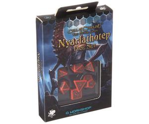 Asmodee Q-Workshop Call Of Cthulhu Outer Gods: Nyarlathotep Dice Set - Brand New And Sealed