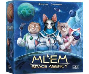 Asmodee Rebel MLEM Space Agency - Board Games - Strategy Games - Game for Adults and Children from 8 Years - 2 to 5 Players - French Version