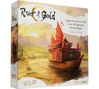 Asmodee River of Gold, Board Game, Ages 14+, 2-4 Players, 60-90 Minutes Playing