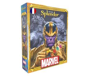 Asmodee - Space Cowboys - Splendor:Marvel - Board Game for Adults and Children from 10 Years Old - Strategy Game - Gather your Marvel Super Heroes - 2 to 4 Players - 30 Min - French