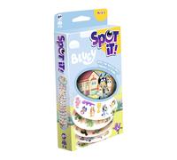 Asmodee Spot It! Bluey Card Game - Fast-Paced Matching Game Featuring Bluey & Friends, Fun for Family, Kids & Adults, Ages 4+, 2-8 Players, 15 Minute