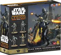 Asmodee, Star Wars: Legion - Clan Wren Mandalorians (Mandalorian from Clan Wren), DE Version, Tabletop Expansion for 2 Players Aged 14+ with 120-180 Minutes Playing Time, Multilingual