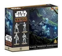 Asmodee | Star Wars: Legion - Clone Trooper Marksmen | Miniature Board Game | Ages 14+ | 2 Players | 90+ Minutes Playing Time
