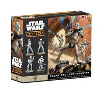 Asmodee | Star Wars: Legion - Clone Troopers Infantry | Miniature Board Game | Ages 14+ | 2 Players | 90+ Minutes Playing Time