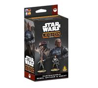Asmodee | Star Wars Legion: Customisable Rebel Officer & Agent | Board Game Expansion | Ages 14+ | 2 Players | 90+ Minutes Playing Time