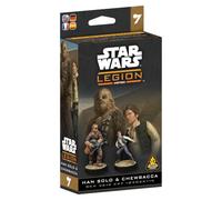 Asmodee, Star Wars Legion - Han Solo & Chewbacca Tabletop Expansion | Tactical miniature game in the Star Wars universe for 2 players, 120-180 minutes, strategy game from 14 years, multilingual