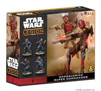 Asmodee, Star Wars: Legion - Mandalorian Super Commandos, Tabletop Adult | Tactical miniature game in the Star Wars universe for 2 players, 120-180 minutes, strategy game from 14 years, multilingual