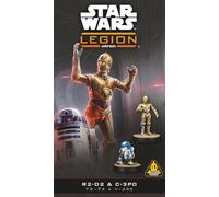 Asmodee | Star Wars Legion - R2-D2 & C-3P0 Operative Expansion | Tabletop Miniature Game | Ages 14+ | 2 Players | 90+ Minutes Playing Time