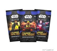 Asmodee Star Wars Shadow on the Galaxy Booster Pack Trading Card Game - Ages 12+ for 2 Players - Italian Edition