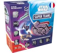 Asmodee - Star Wars Super Teams - Spaceship Racing Board Game for 2 to 4 Players aged 7+ Years, Card Game with Figures, 30 Minutes, French Version