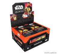 Asmodee Star Wars: Unlimited TCG A Lawless Time BOOSTER DISPLAY - 24-Packs Featuring Rare, Legendary & Hyperspace Foil Cards, Fast-Paced Trading Card Game, Ages 12+, 2+ Players, 20 Minute Playtime