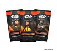 Asmodee Star Wars: Unlimited TCG A Lawless Time BOOSTER PACK - 16-Card Expansion Featuring Rare, Legendary & Foil Cards, Fast-Paced Trading Card Game, Ages 12+, 2+ Players, 20 Minute Playtime
