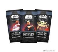Asmodee Star Wars: Unlimited TCG Ashes of the Empire BOOSTER PACK - Trading Card Game Expansion with Rare or Legendary Card & Foil, Battle of Endor Set, Ages 12+, 2+ Players, 20 Minute Playtime