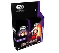 Asmodee Star Wars: Unlimited TCG Secrets of Power Carbonite BOOSTER DISPLAY - 12 Premium Booster Packs with Exclusive Variant & Prestige Cards, Ages 12+, 2+ Players, 20 Minute Playtime