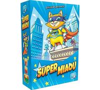 Asmodee - SUPER MIAOU - Board Game for Children from 6 years old - Deckbuilding Initiation Game - Travel Size Card Game - Family Games for 2 to 4 Players - 15 min - French Version - SpaceCow