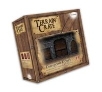 mantic Games | Terrain Crate Dungeon Doors | Pre Coloured Fantasy Door Terrain Set | Scenery for RPGs and Miniatures Games