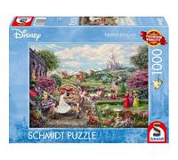 Asmodee Thomas Kinkade: Disney Cinderella - Happily Ever After Puzzle - 1000 Pieces - Brand New And Sealed